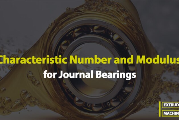 Bearing Characteristic Number and Bearing Modulus – Scholarsquare