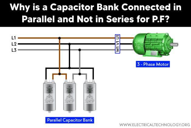 Why is Capacitor Bank Connected in Parallel & Not in Series? – Scholarsquare