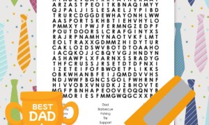 Father’s Day Word Search Puzzle – Scholarsquare
